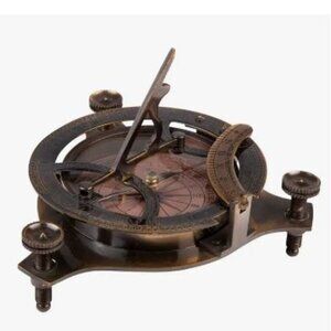 Sundial Compass Brass
